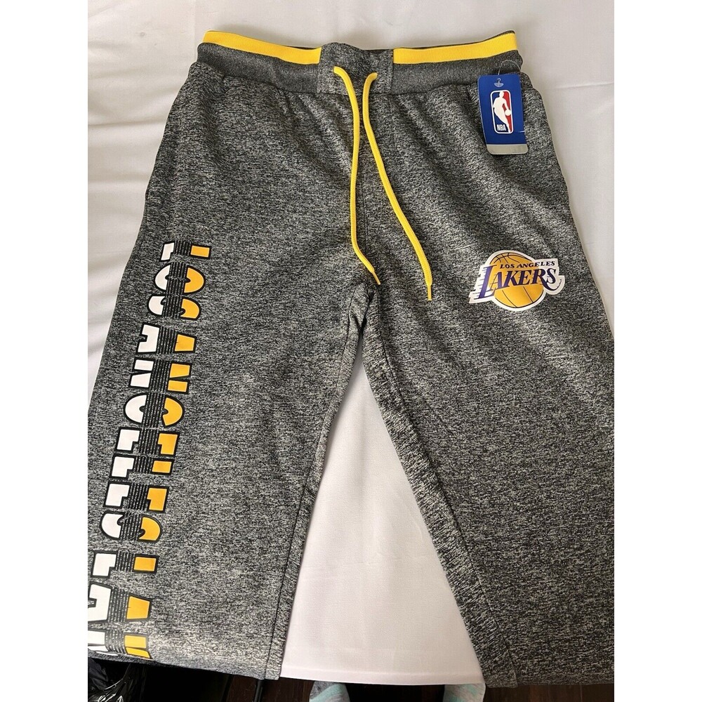 NBA Los Angeles Lakers Men's Fleece‎ Jogger Small NWT